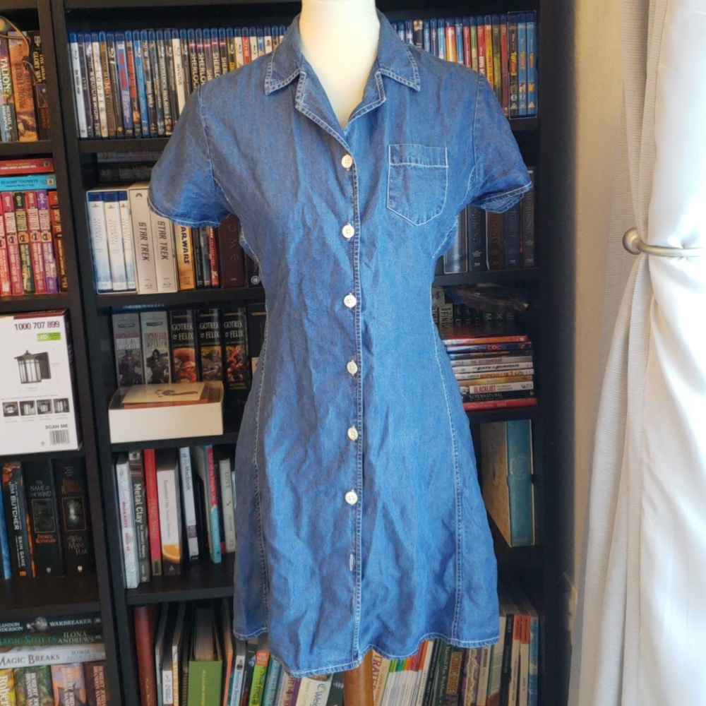 Banana republic tencel denim dress
